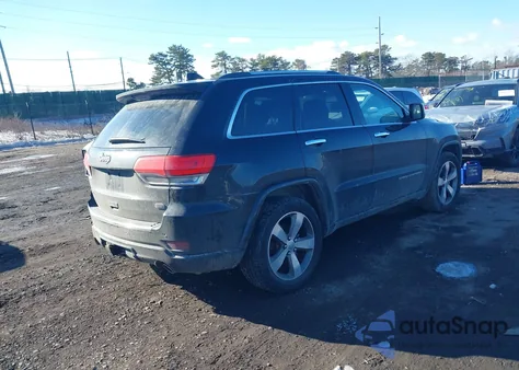 2015 Jeep Grand Cherokee Overland из США, поврежденный, VIN 1C4RJFCG7FC646417
